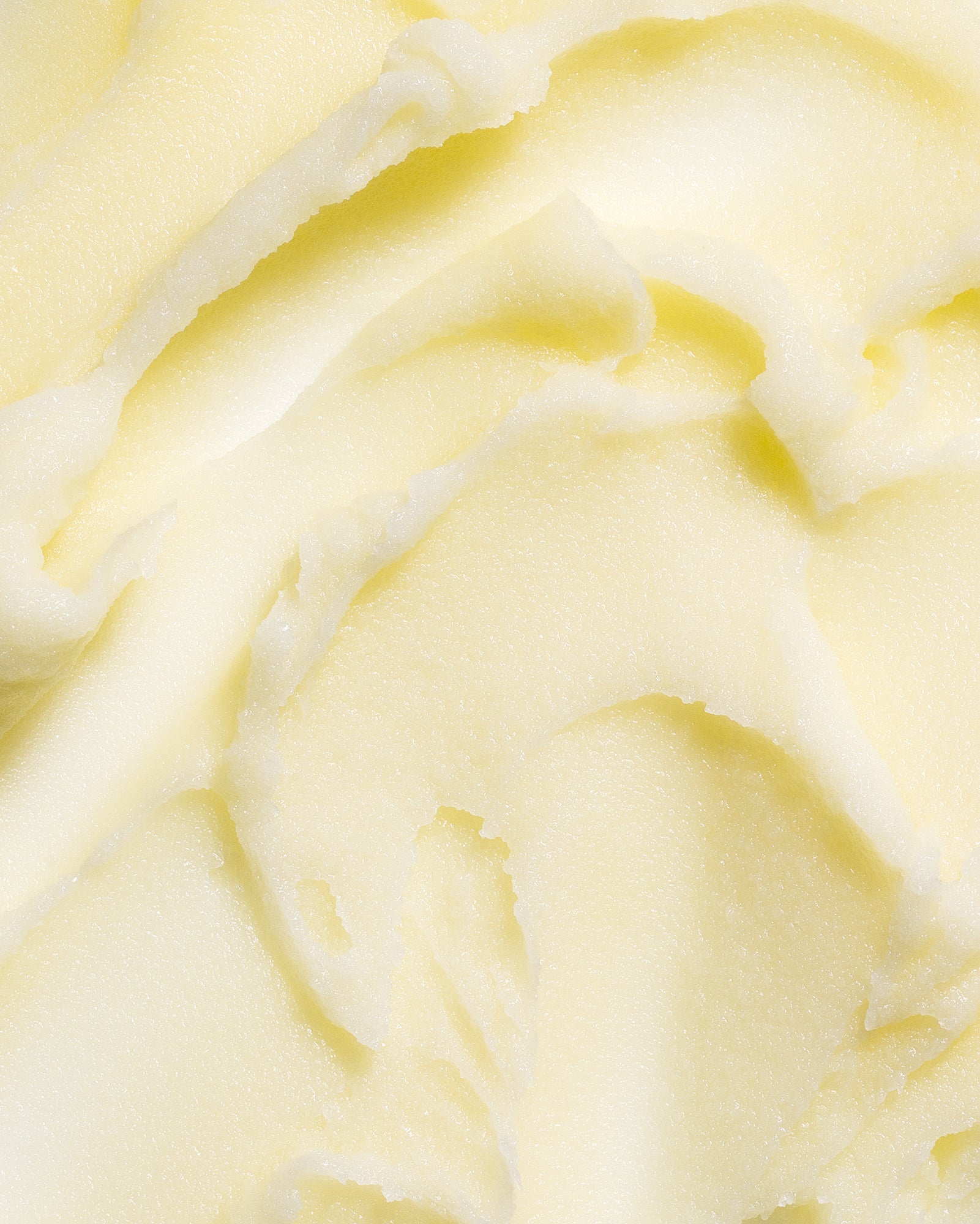 Close-up of a yellow and white marbled pattern