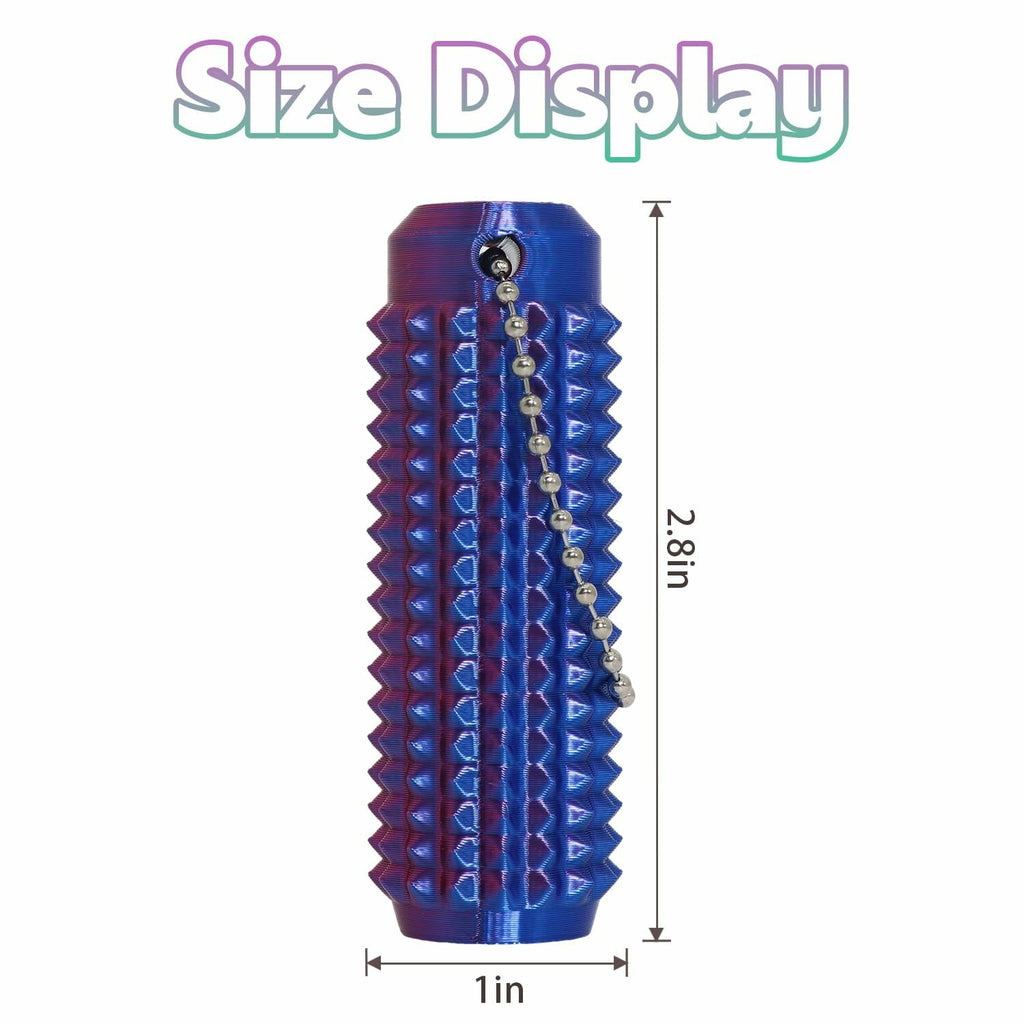 size display 1 inch across 2.8 inches length