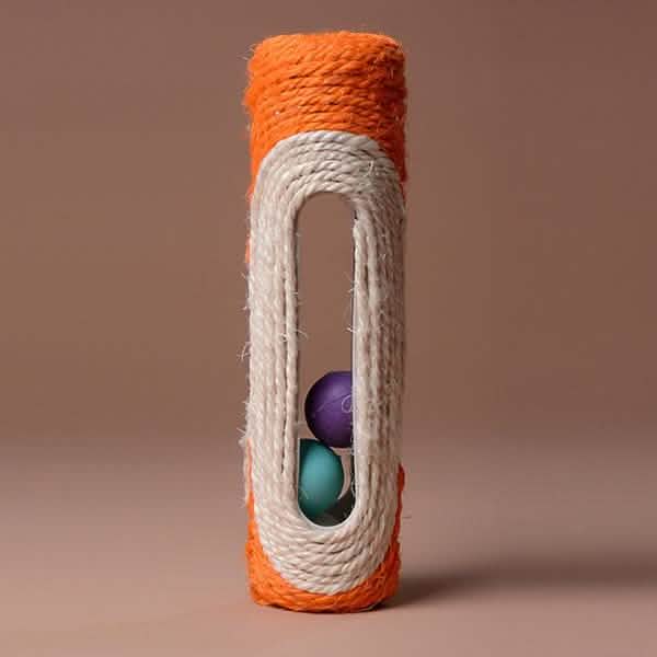 1 tubed toy with balls inside.